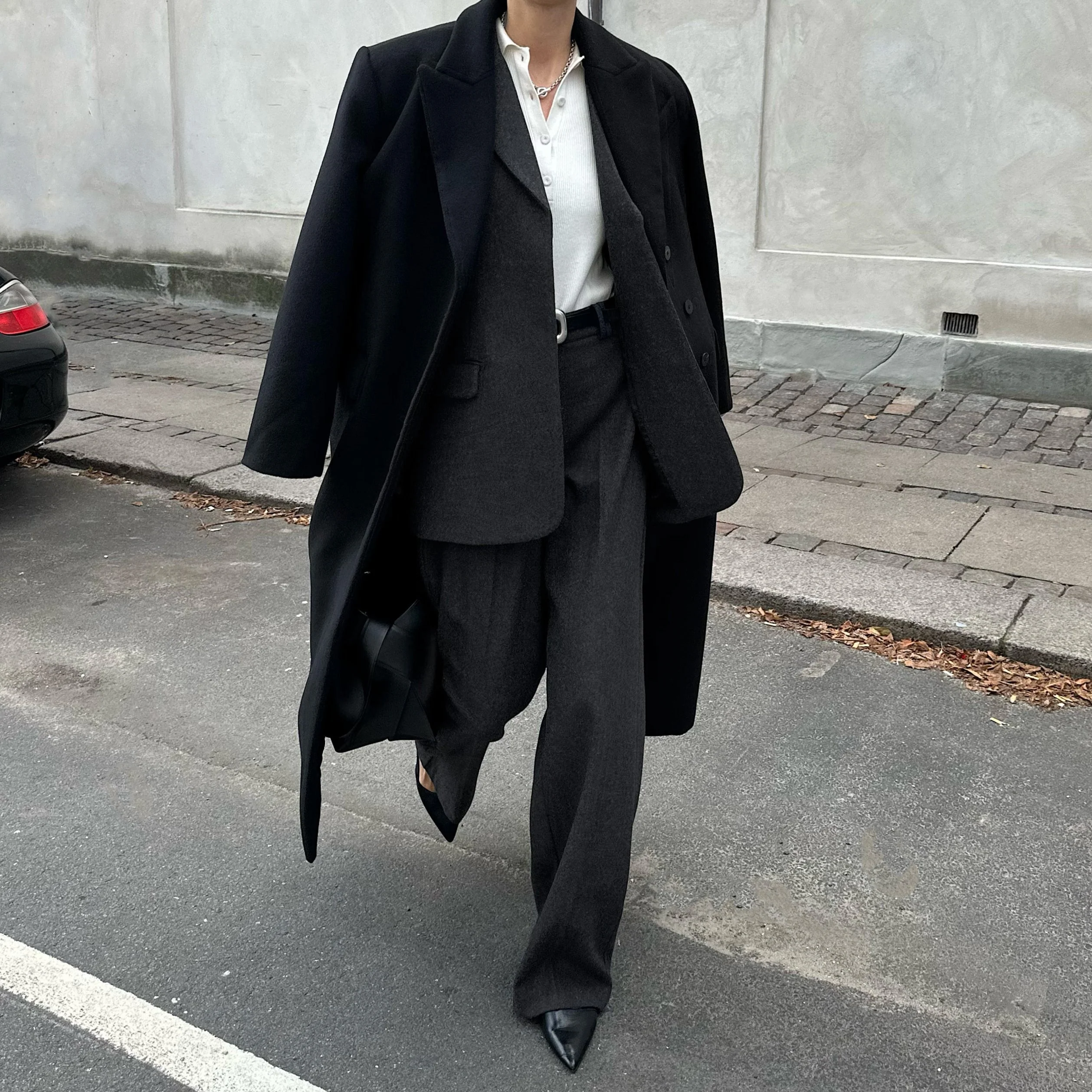 BLAKE WOOL PANTS | dark grey - Image 4