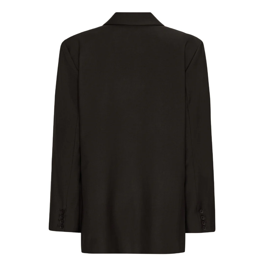 MAEVE BOXY BLAZER | dark brown - Image 9