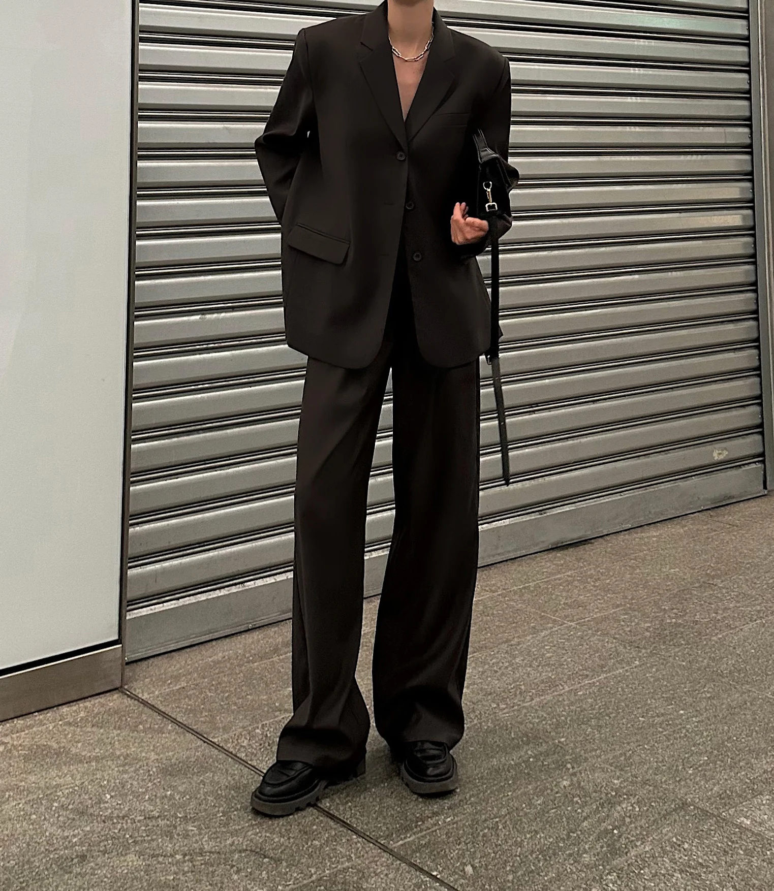 MAEVE PANTS | dark brown - Image 3