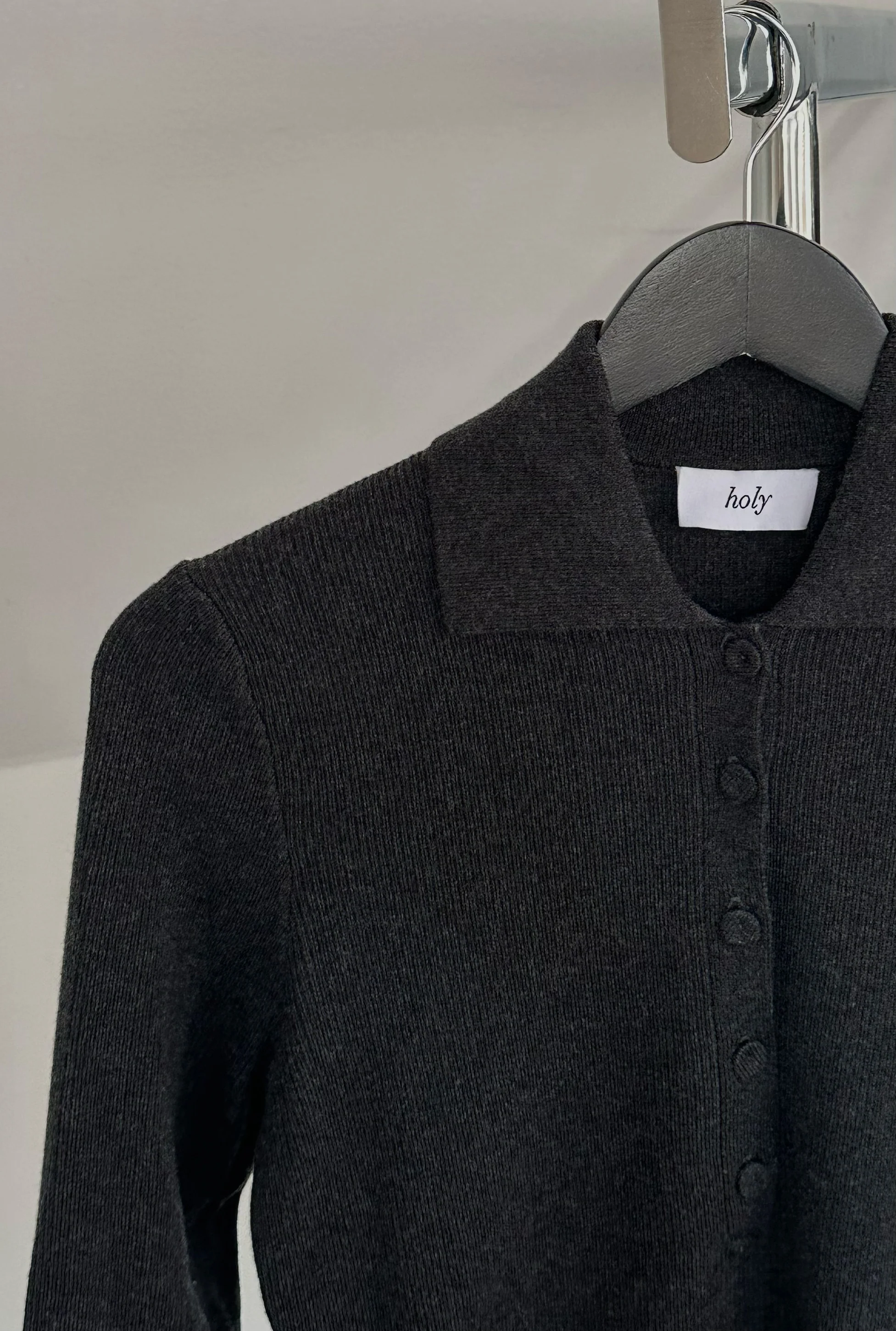 DREW POLO | dark grey - Image 4