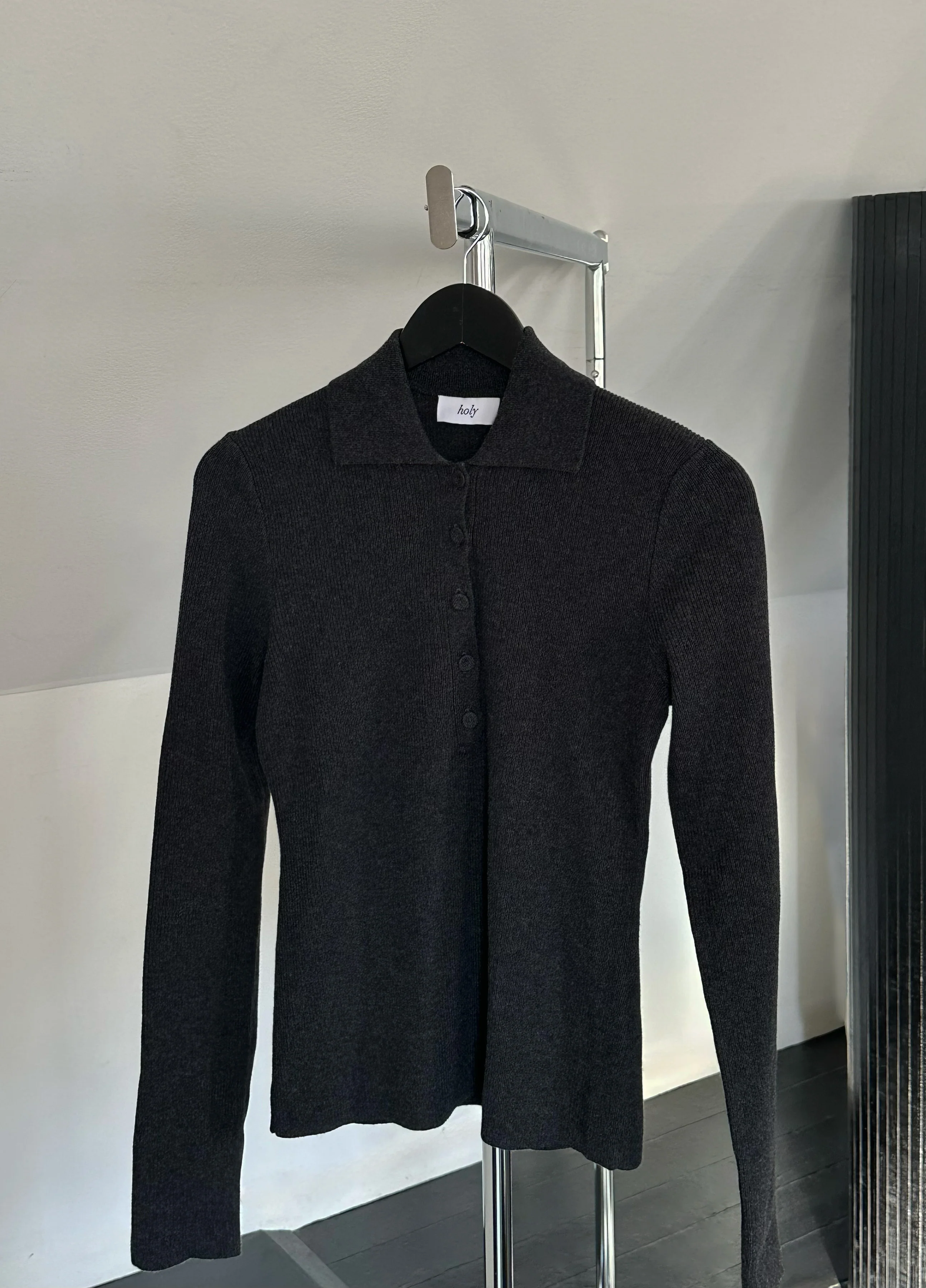 DREW POLO | dark grey - Image 5