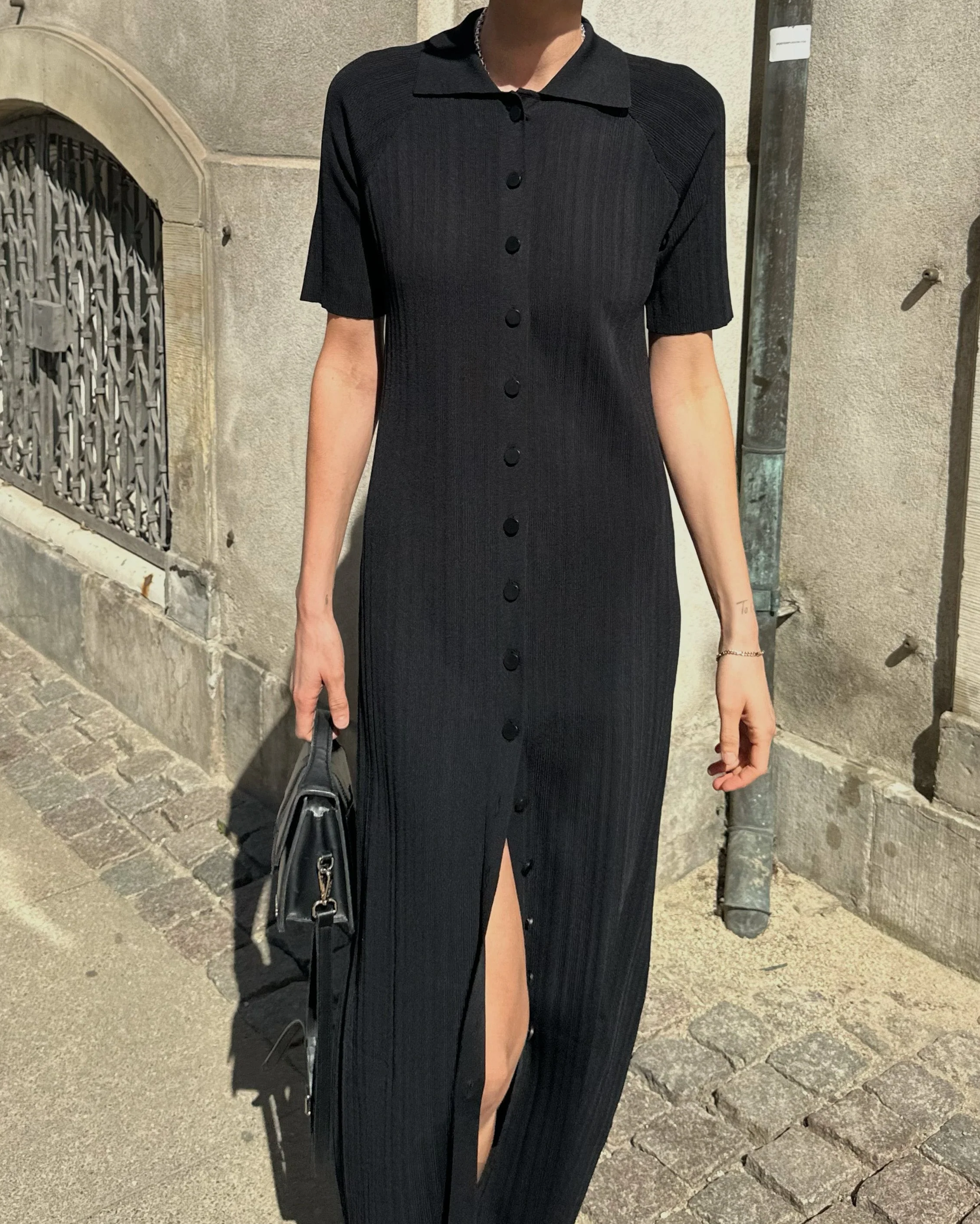 FLOW DRESS | black - Image 4