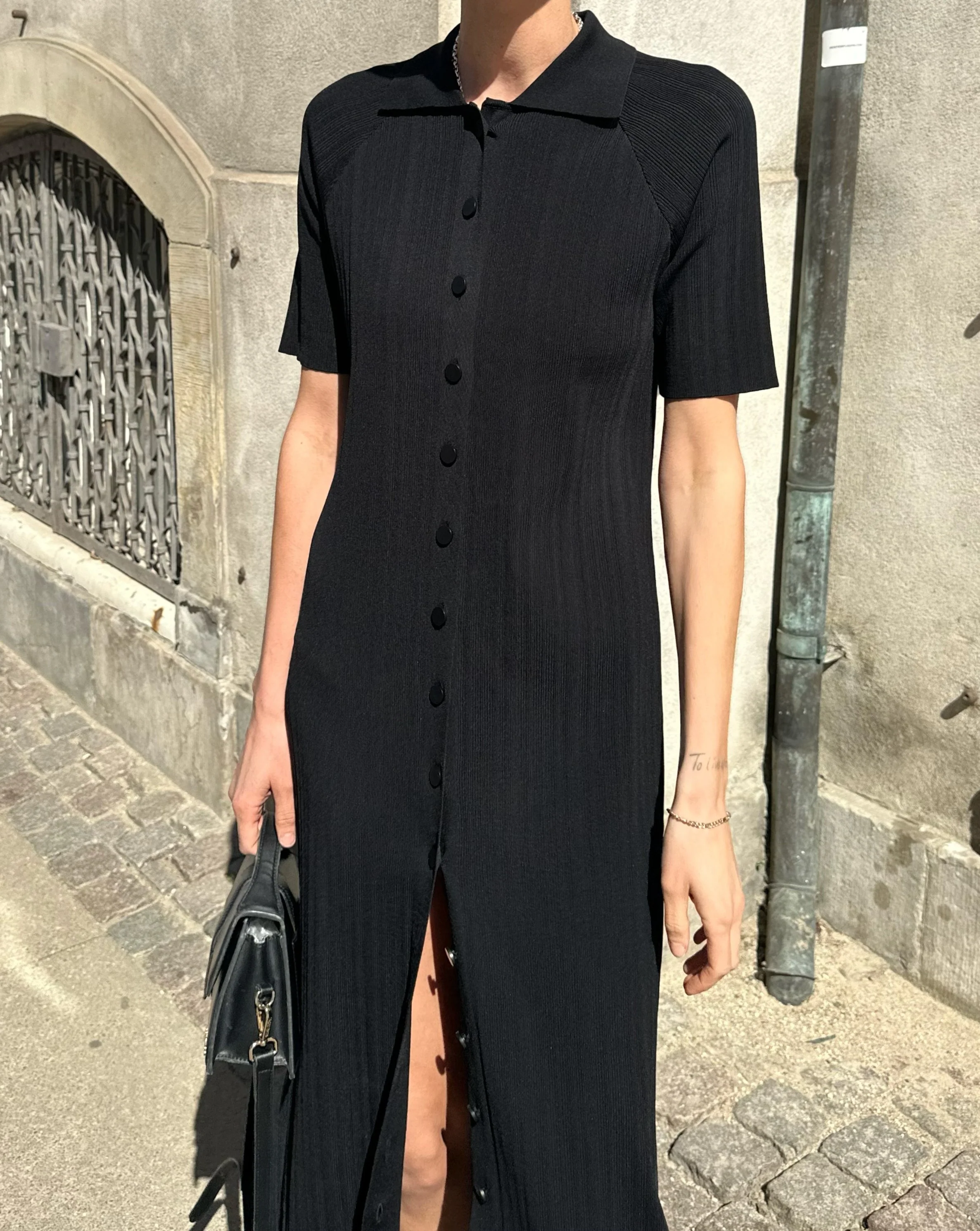 FLOW DRESS | black - Image 5