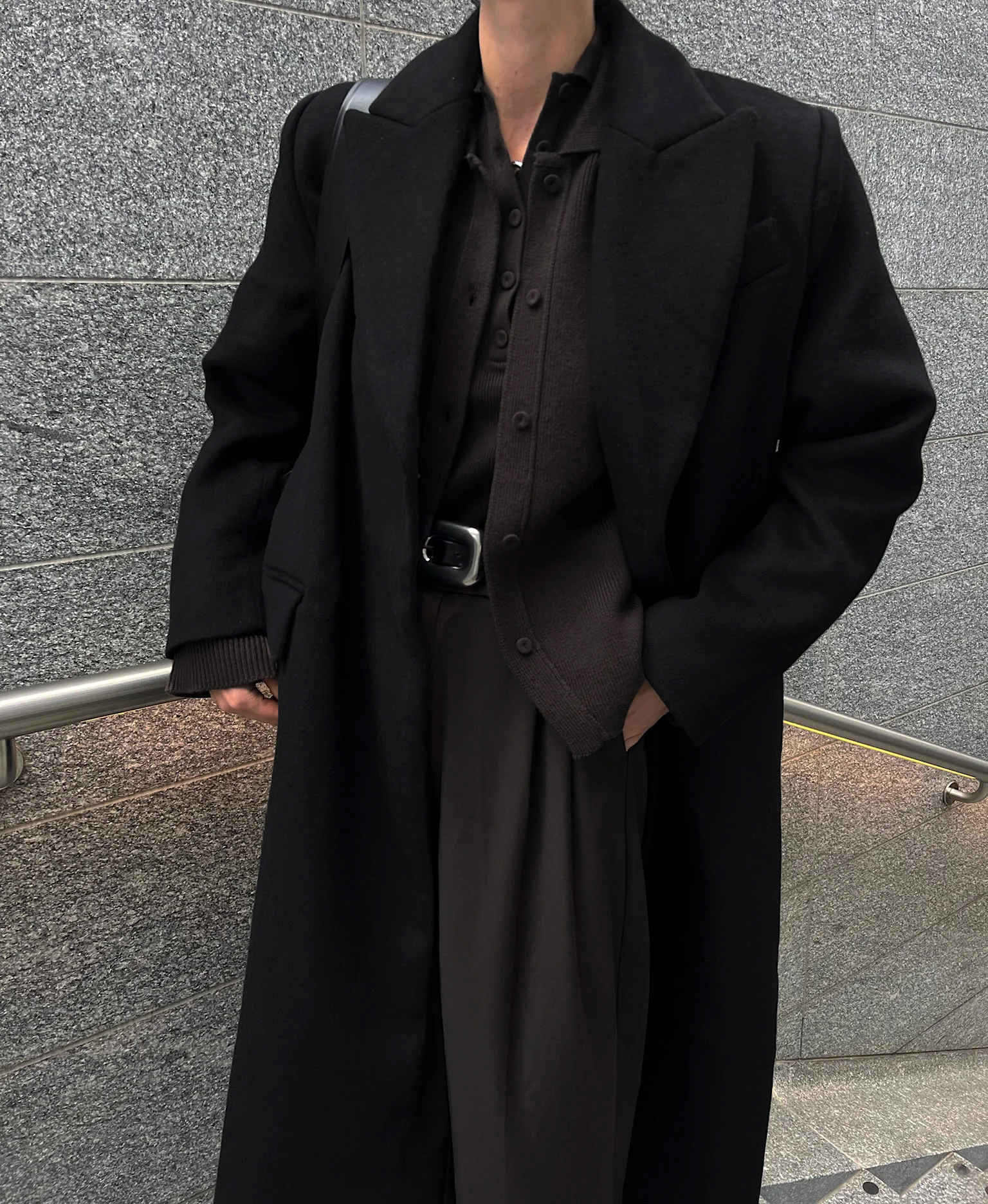 BEAU CARDIGAN | dark brown - Image 5