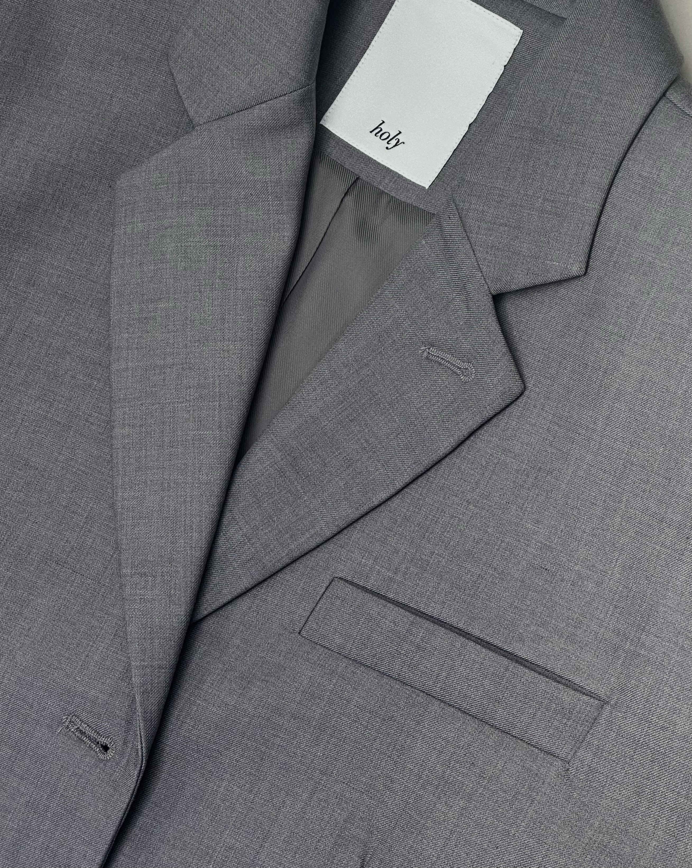 MAEVE BOXY BLAZER | grey - Image 6