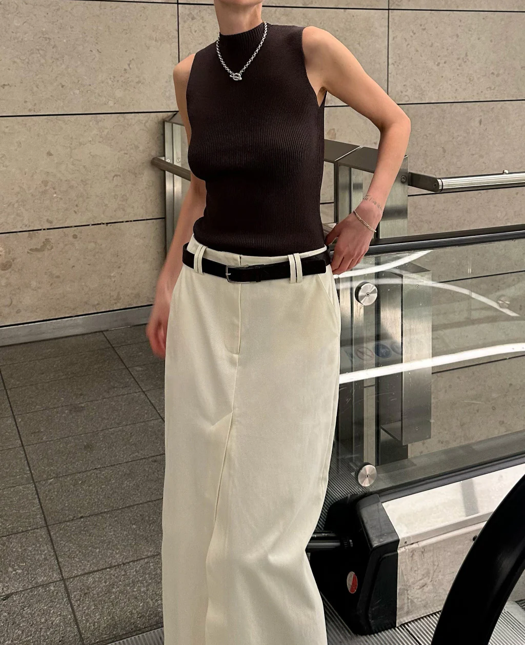 OPAL TOP | dark brown - Image 3