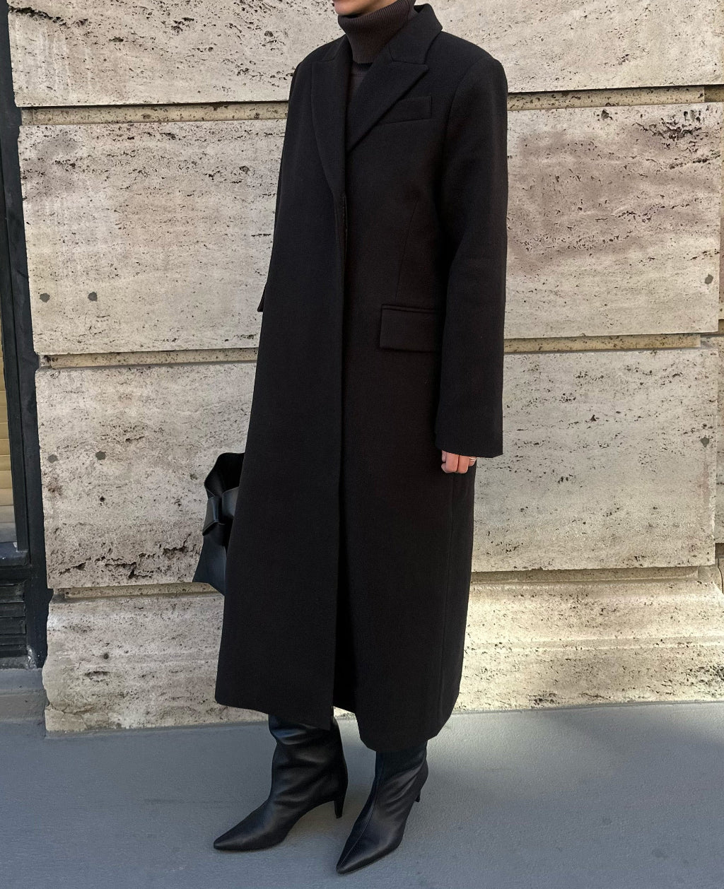 RAYE WOOL COAT | dark brown - Image 4