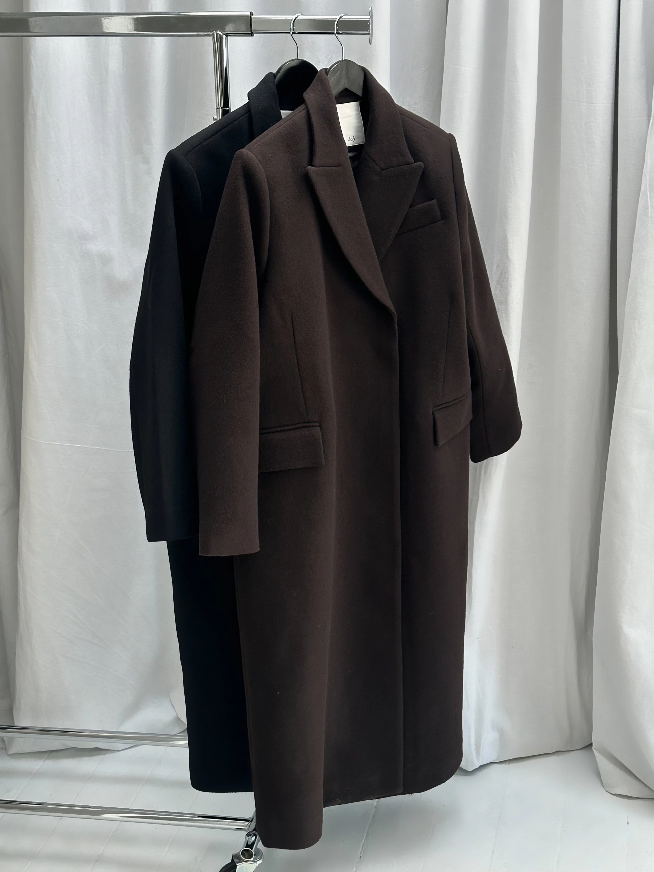 RAYE WOOL COAT | dark brown - Image 6