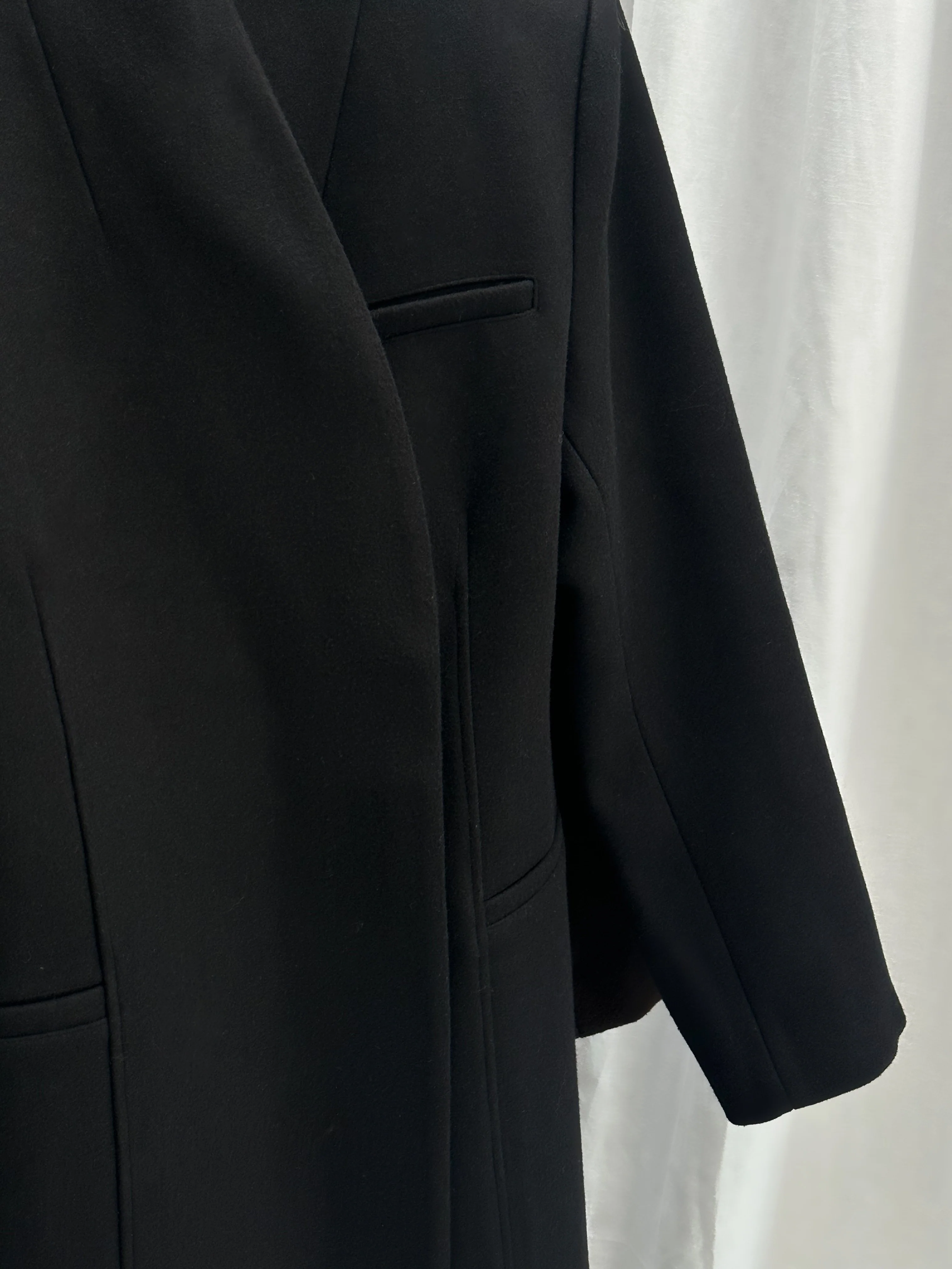 VALLI WOOL COAT | dark brown - Image 8