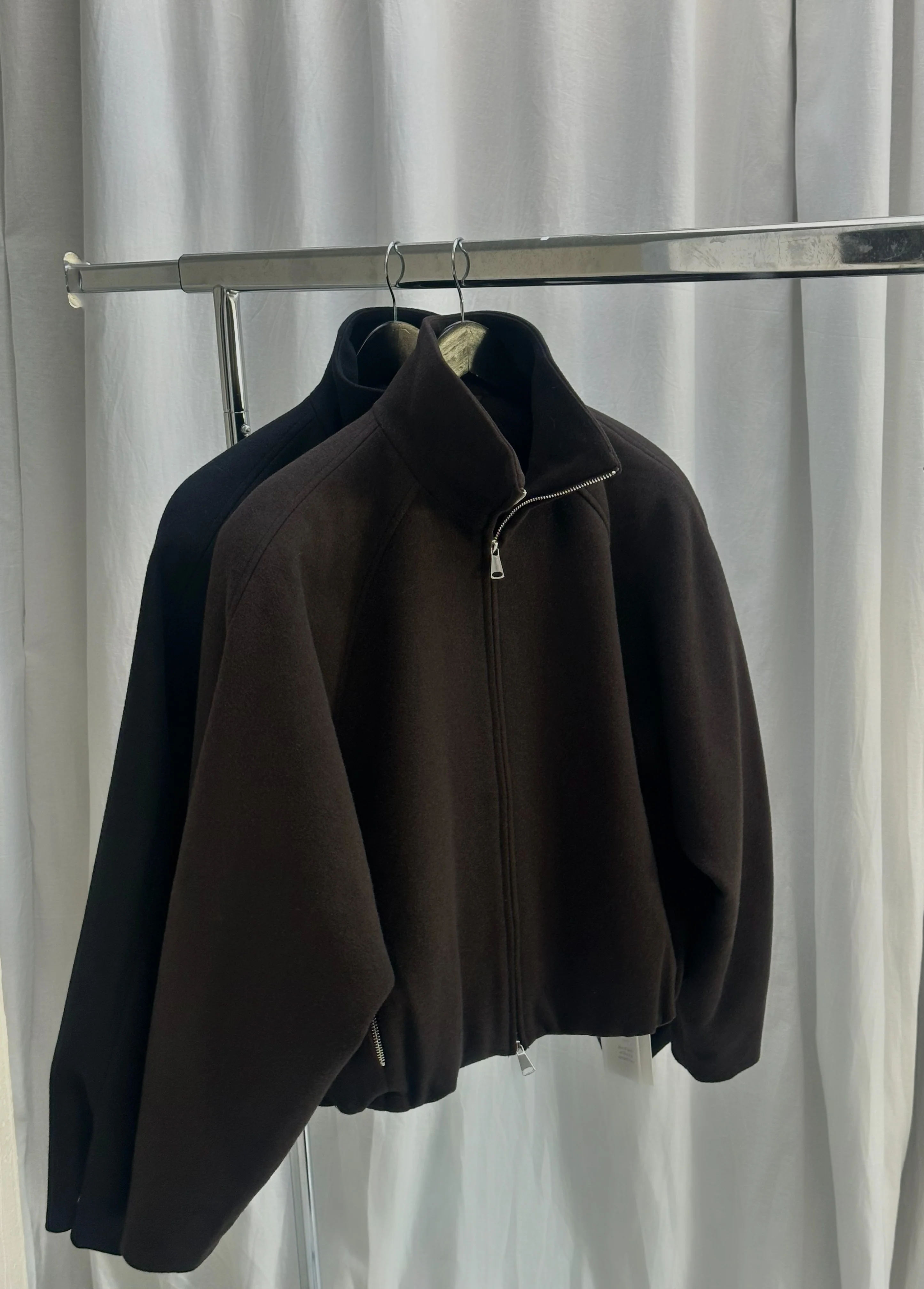 SLOANE WOOL BOMBER  | black - Image 6