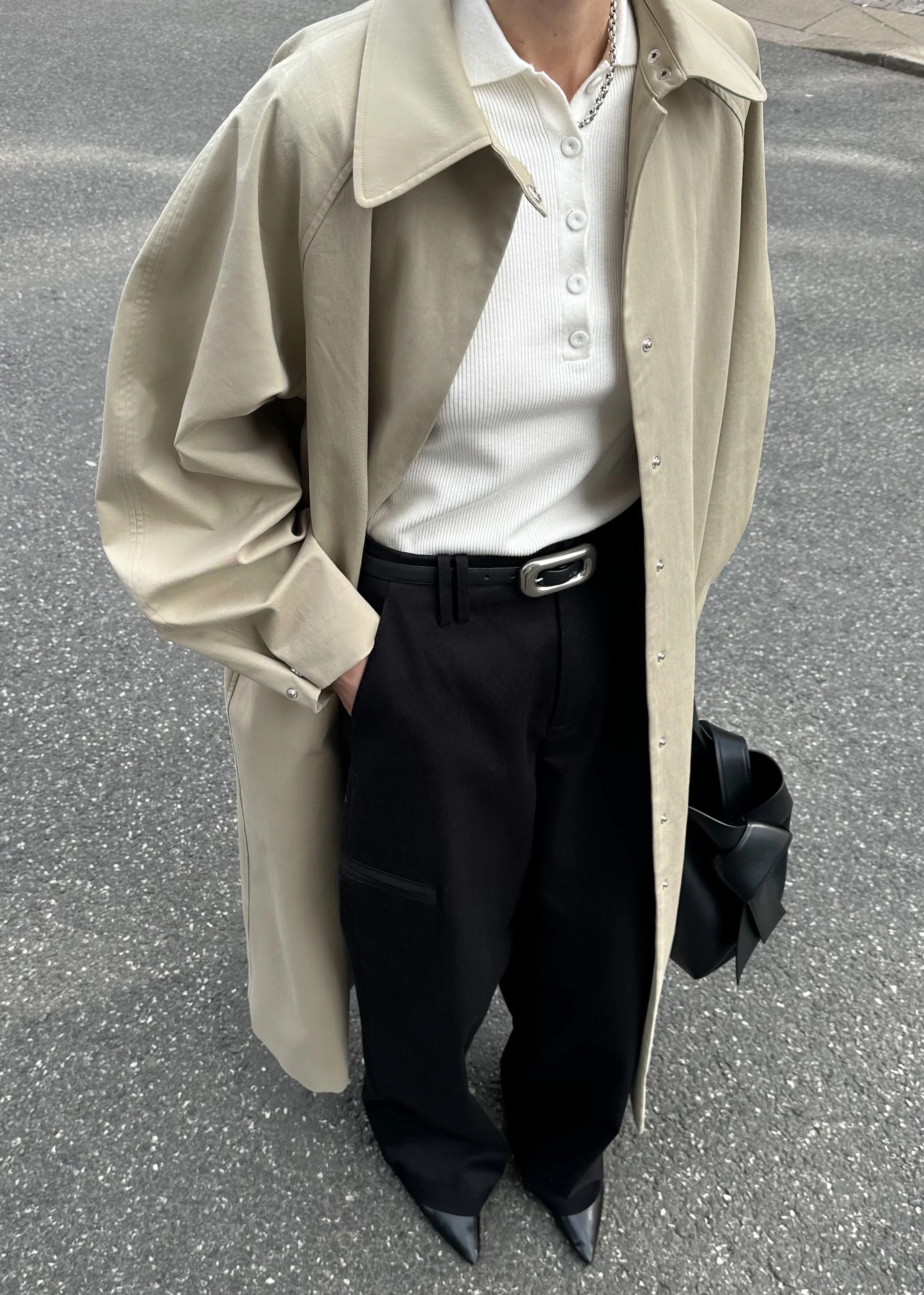 DREW POLO TEE | off white - Image 3