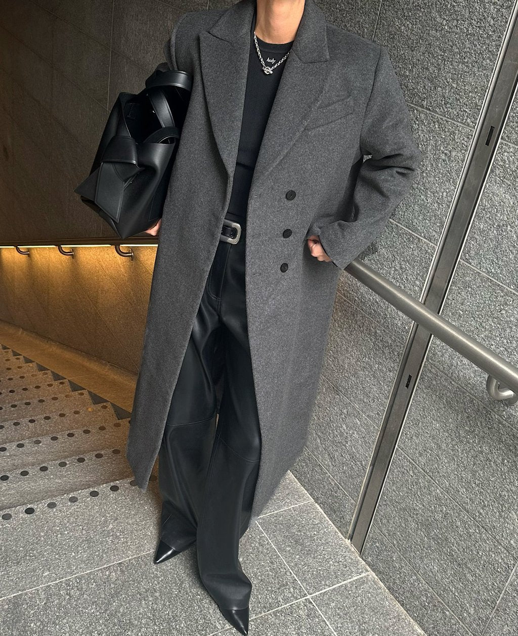 RAYE WOOL COAT | grey - Image 5