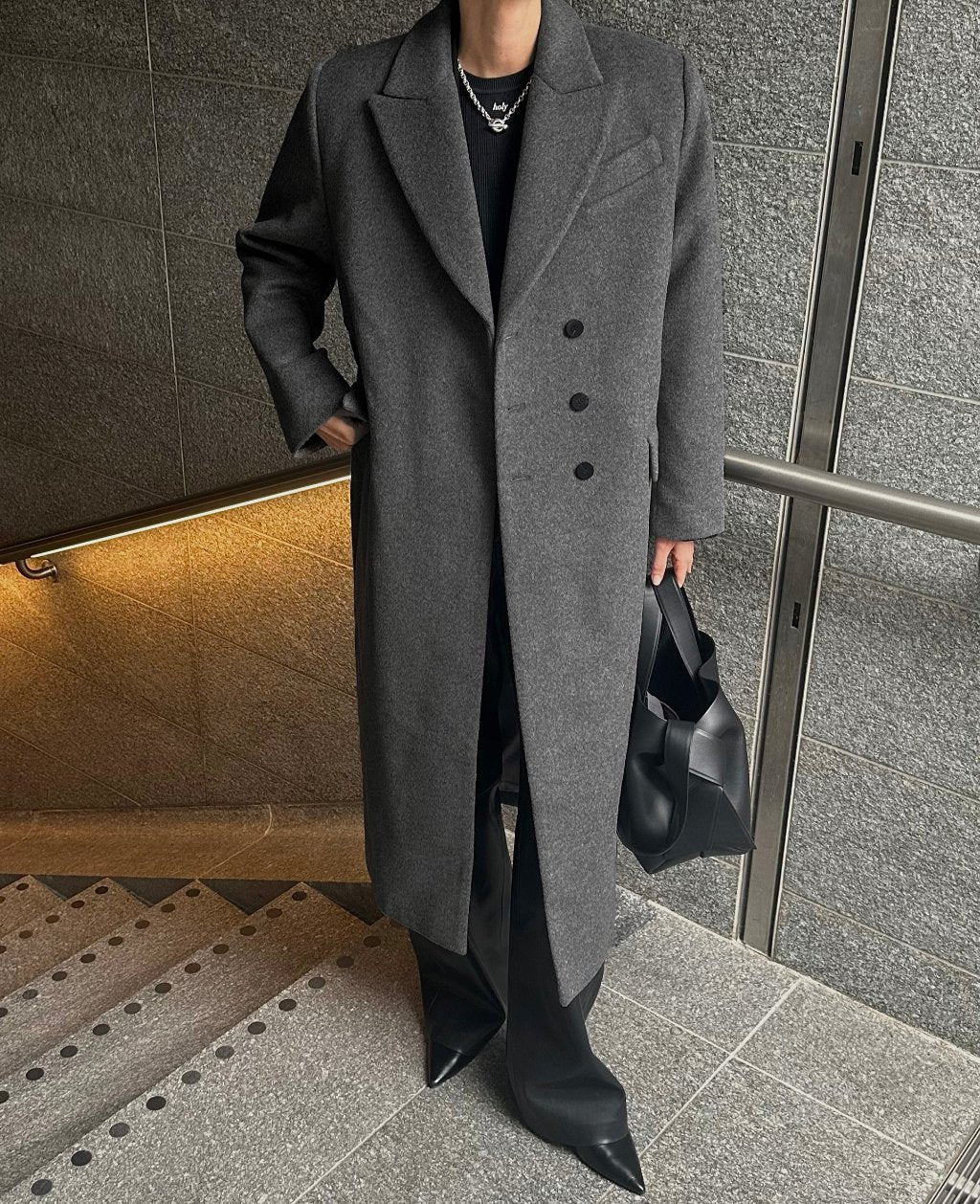 RAYE WOOL COAT | grey - Image 7