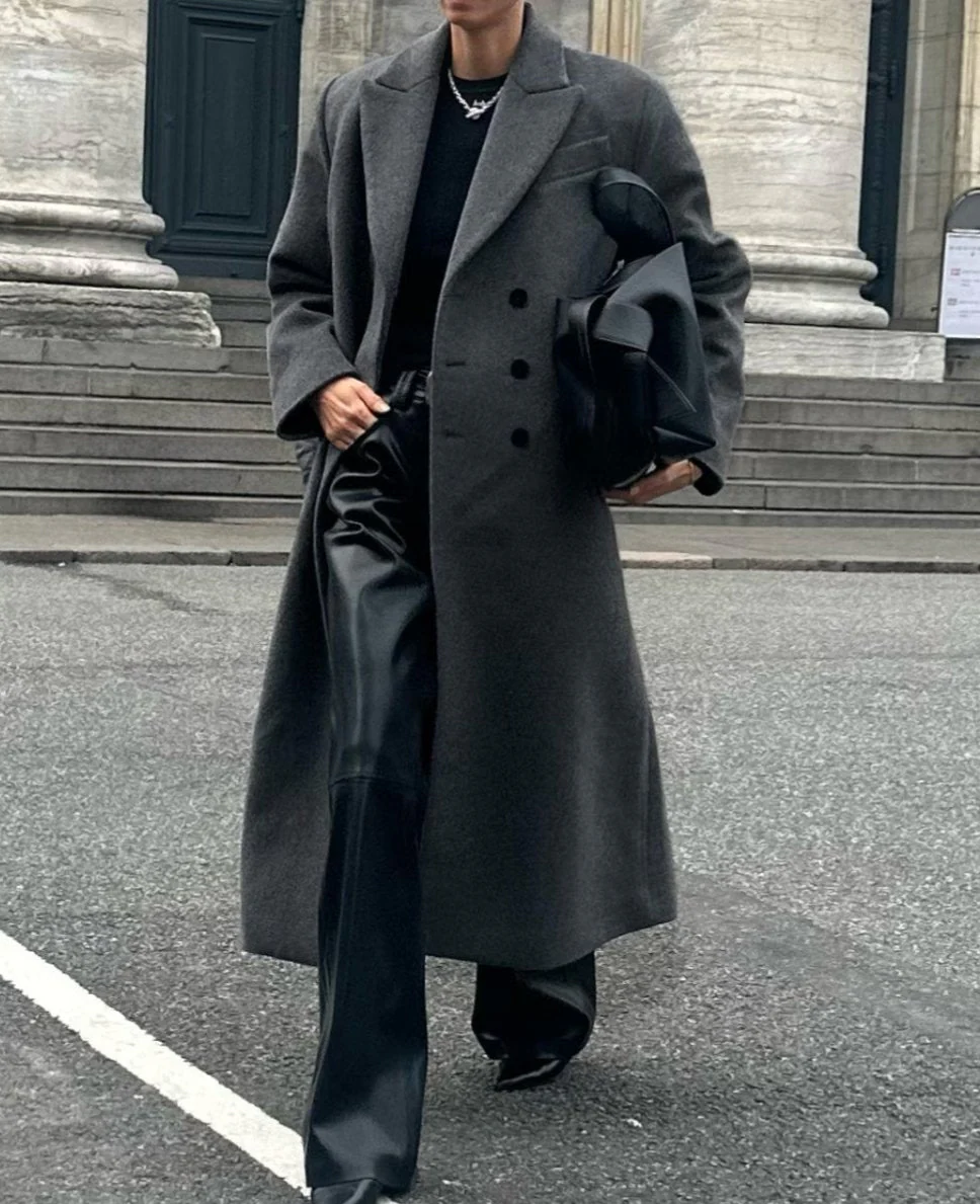 RAYE WOOL COAT | grey - Image 8