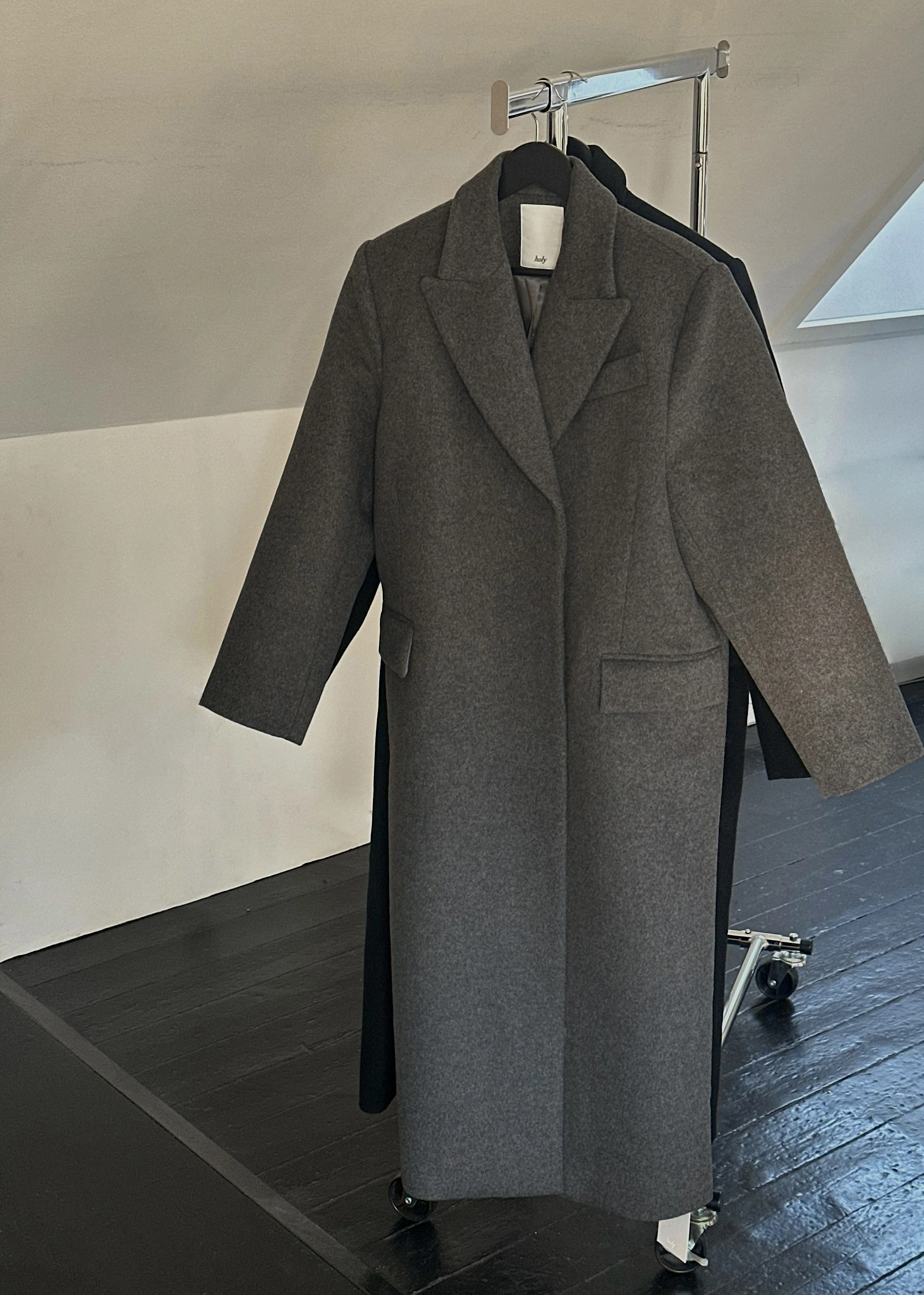 RAYE WOOL COAT | grey - Image 9