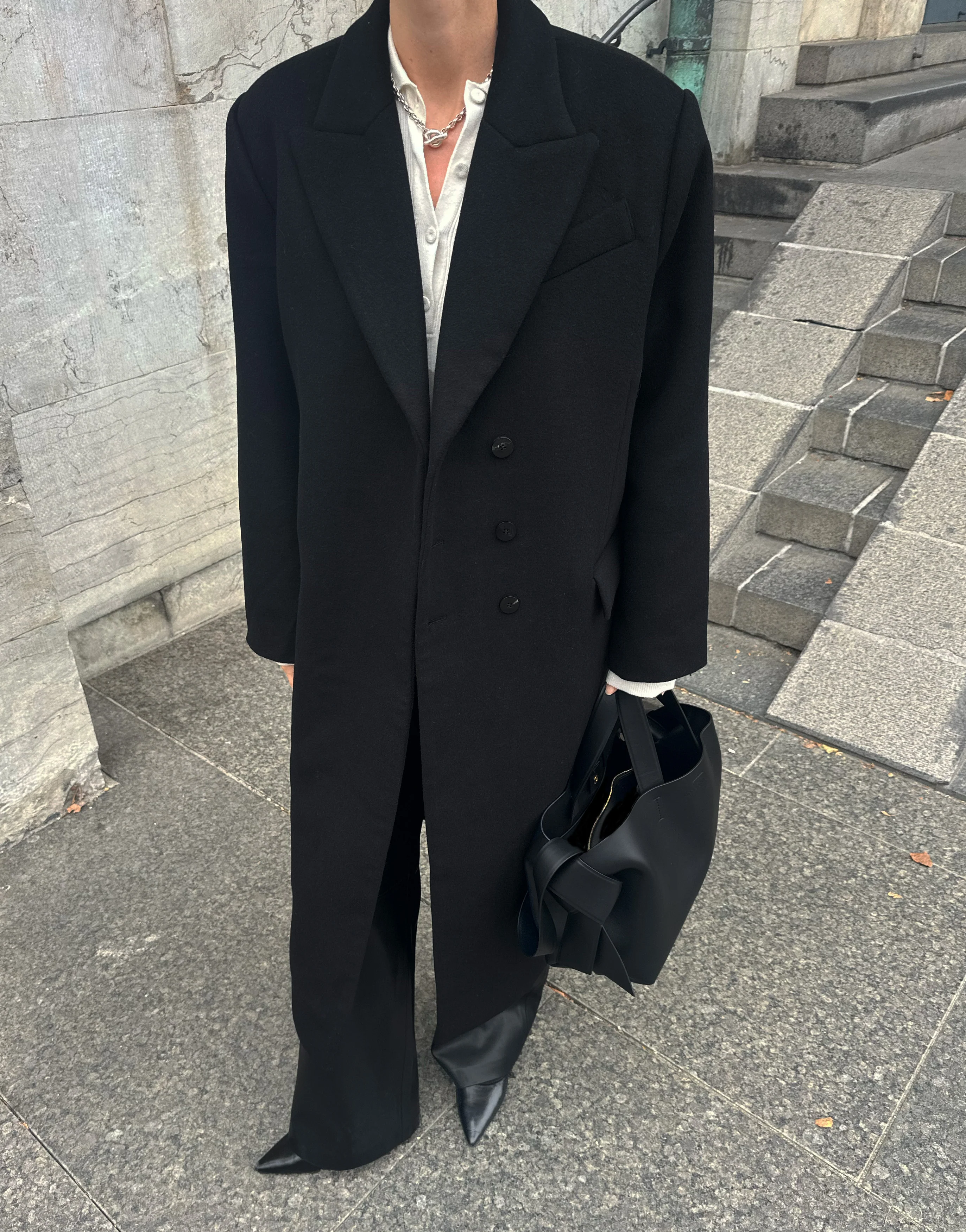 RAYE WOOL COAT | black - Image 5