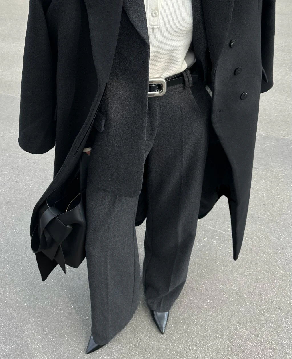 BLAKE WOOL PANTS | dark grey - Image 3